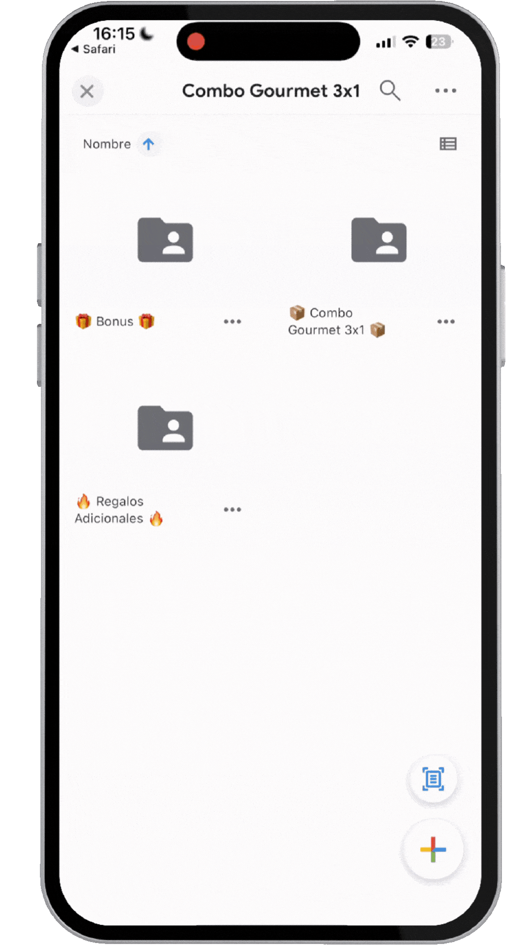 Resultados de clientes